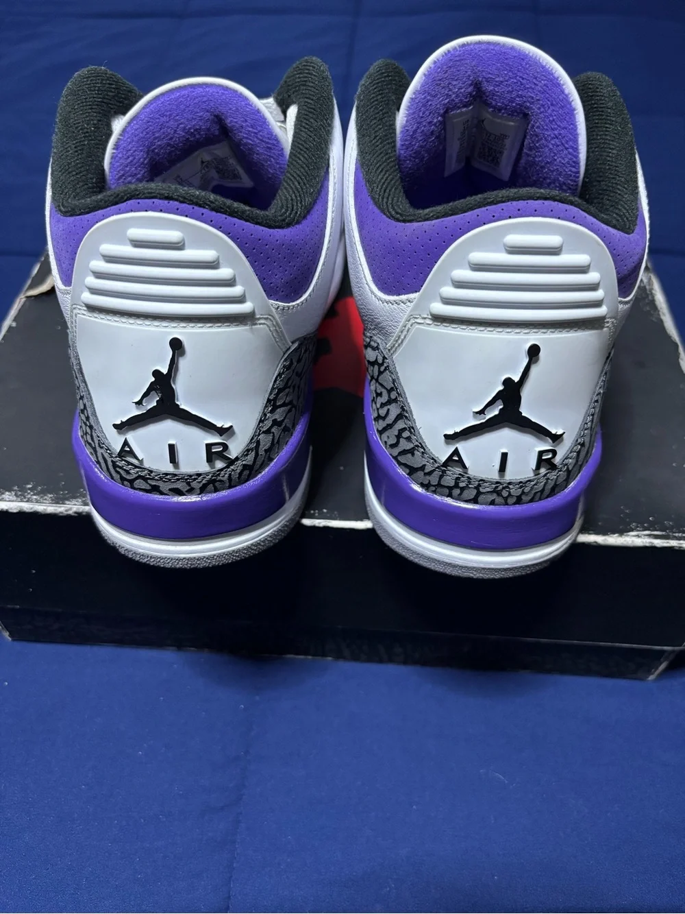 Jordan 3 Retro Dark Iris 2022 Size 12